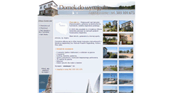Desktop Screenshot of domeknina.charzykowy.pl